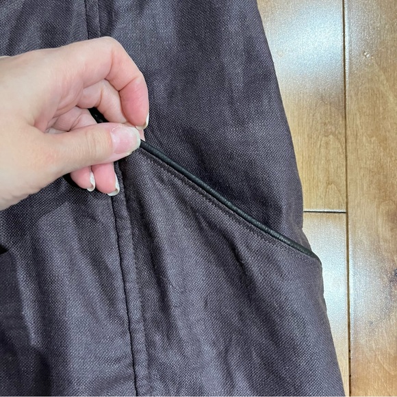 Mackage linen dress - form fitting- size 4 - Picture 3 of 14